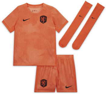 Nike Kinder Niederlande 2023 Home dreiteiliges Dri-FIT-Set (DR4182) orange