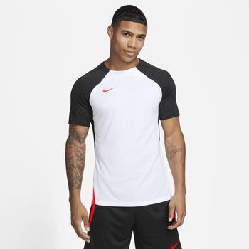 Nike Dri-FIT Strike Kurzarm-Fußballoberteil (DV9237) white/black/bright crimson