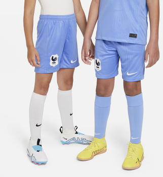 Nike Kinder FFF 2023 Stadium Home Dri-FIT Fußball-Shorts (DX9816) blau