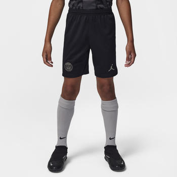 Nike Kinder Paris Saint-Germain 2023/24 Stadium Third Dri-FIT Fußball-Shorts (FD2330) schwarz