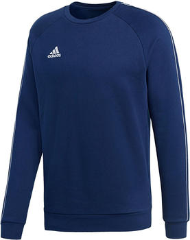 Adidas Men Football Core 18 Sweatshirt dark blue/white