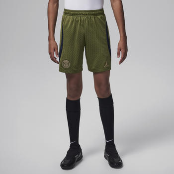 Nike Paris Saint-Germain Strike Fourth Jordan Dri-FIT Football Shorts (FD7102) rough green/rough green/dark obsidian/hemp