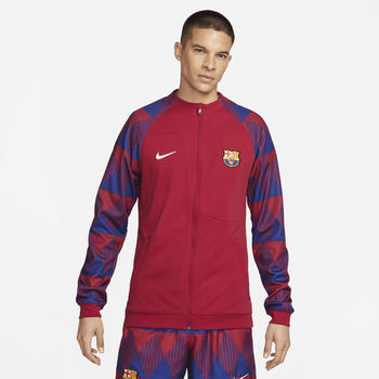 Nike FC Barcelona Academy Pro Full-Zip Knit Football Jacket noble red/deep royal blue/white