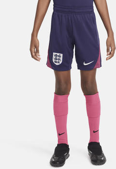 Nike England Strike Dri-FIT Football Knit Shorts Kids (FJ3046) purple ink/rosewood/white