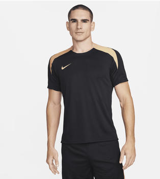 Nike Nike Strike Men's Dri-FIT Short-Sleeve Football Top (FN2399) black/black/jersey gold/metallic gold