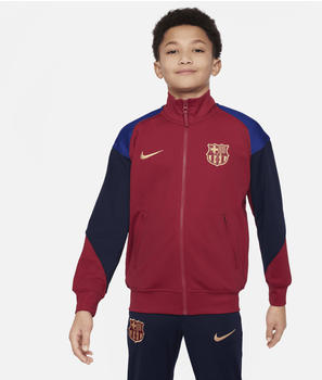 Nike F.C. Barcelona Academy Pro Third Dri-FIT Football Knit Jacket (FJ5543) noble red/obsidian/deep royal blue/club gold