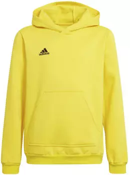 Adidas Kinder Kapuzenpullover Entrada 22 (HI2142) team yellow/black