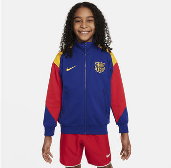 Nike F.C. Barcelona Academy Pro Third Dri-FIT Football Knit Jacket (FJ5543) deep royal blue/university red/university gold/university gold