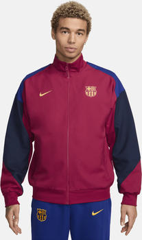 Nike F.C. Barcelona Strike Dri-FIT Football Tracksuit Jacket (FJ5427) noble red/obsidian/deep royal blue/club gold