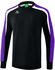 Erima Herren Liga 2.0 Sweatshirt (107187) schwarz/voilet/weiß