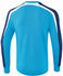 Erima Kinder Liga 2.0 Sweatshirt (107186) curacao/new navy/weiß