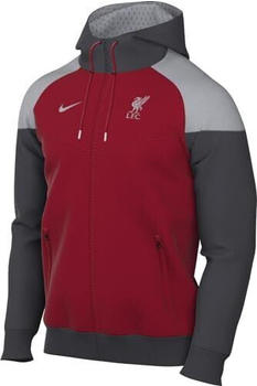 Nike Liverpool F.C. Sport Essentials Windrunner Football Hooded Woven Jacket (FV0104) gym red/anthracite/wolf grey/wolf grey