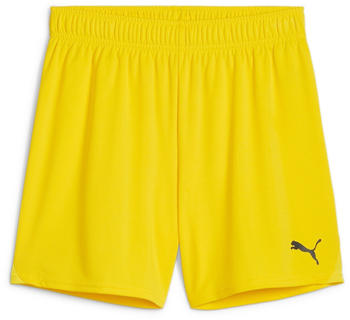 Puma Damen teamGOAL Shorts (705754) faster yellow-puma black