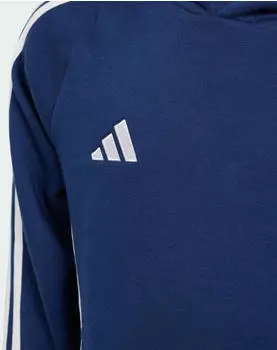 Adidas Tiro 24 Kids Sweat Hoodie (IR7504) team navy blue/white – Komfort und Funktionalität vereint