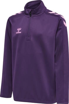 Hummel Hmlcore Xk Half Zip Poly Sweat Kinder Sweatshirt lila