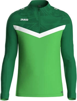 JAKO Iconic HalfZip Sweatshirt Kinder grün F222