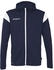 Uhlsport Squad Track Full-Zip Kapuzenjacke marineblau weiss