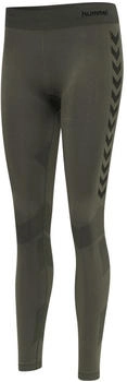 Hummel First Seamless Training Tight Funktionshose grün