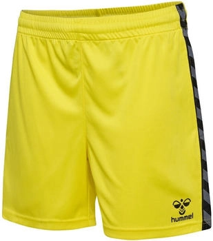 Hummel Hmlauthentic Pl Shorts Kids gelb