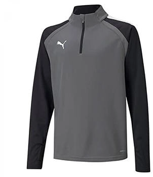 Puma teamLIGA 4-Zip Top Kinder smoked pearl puma white