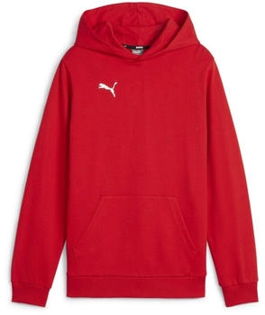 Puma teamGOAL Casuals Hoodie Jungen 01 puma rot puma wei&szlig;