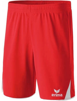 Erima Classic 5-C Shorts rot wei&szlig;
