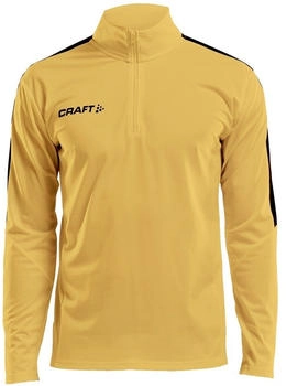 Craft Progress 2-Zip Trainings-Top 552999 gelb schwarz