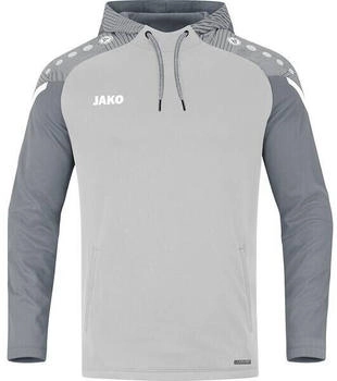 JAKO Kinder Kapuzensweat Performance soft grey steingrau