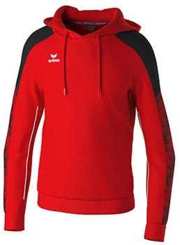 Erima EVO Star Kapuzenpullover 1072401 rot schwarz