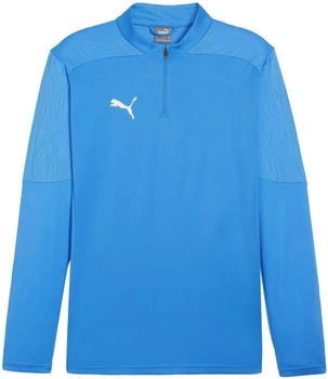 Puma teamFINAL Training Zip Sweatshirt blau