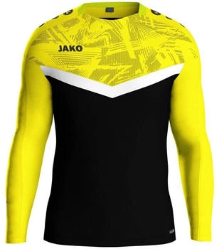 JAKO Pullover Iconic 8824-808 schwarz soft yellow