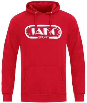 JAKO Kapuzenpullover Retro 6711-100 rot
