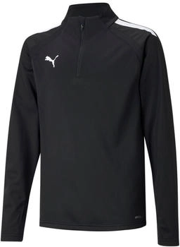 Puma Kinder Sweatshirt teamLIGA Zip Top Jr puma schwarz weiß