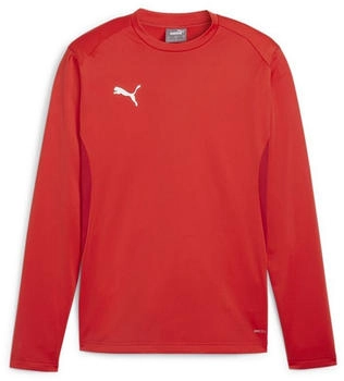 Puma teamGOAL Training Sweatshirt rot weiss rot