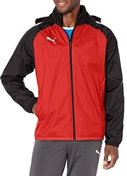 Puma All Weather Jacket TeamLIGA Allwetterjacke rot schwarz