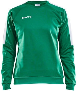 Craft Progress Rundhals-Sweatshirt 651900 team grün weiß
