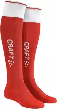 Craft Progress Contrast Stutzenstrümpfe 430900 hellrot weiß