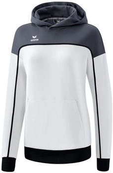 Erima Kapuzensweat CHANGE hoody wei&szlig; schiefergrau schwarz