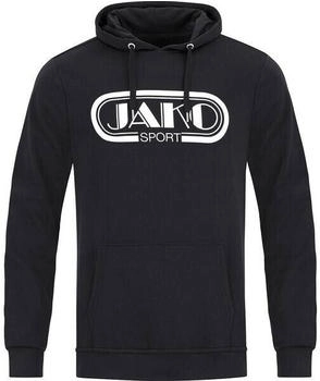 JAKO Kapuzensweat Retro schwarz