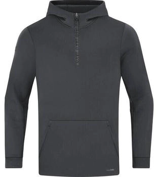 JAKO Kapuzensweat Zip Hoodie Pro Casual aschgrau