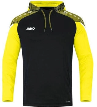 JAKO Kapuzensweat Performance schwarz soft yellow