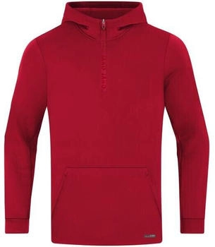 JAKO Kapuzensweat Zip Hoodie Pro Casual chili rot