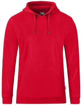 JAKO Kapuzensweat Organic rot schwarz