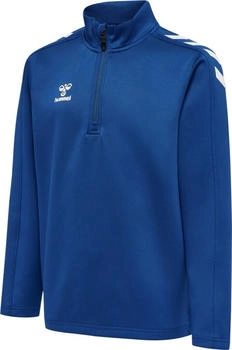 Hummel Hmlcore Xk Half Zip Poly Sweat Kinder Sweatshirt blau