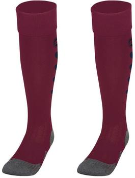 JAKO Roma Stutzenstr&uuml;mpfe maroon seablue