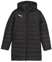 Puma teamFINAL Bench Junior Kinder Fu&szlig;balljacke, schwarz 4099685780686