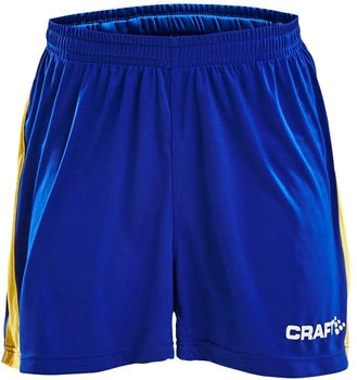 Craft Progress Contrast Shorts Kinder 2346 club cobolt sweden yellow