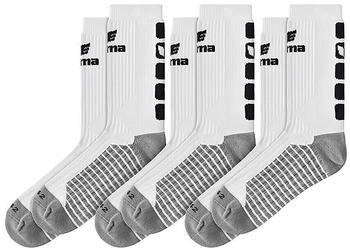 Erima Sportsocken 3-Pack Classic 5-C 2181911 weiß schwarz