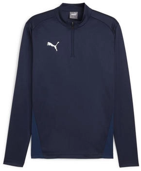 Puma Langarmshirt teamGOAL Training Zip Top 658629-06 navy wei&szlig; blau