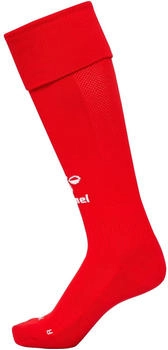 Hummel Hmlessential Fußballstutzen rot schwarz
